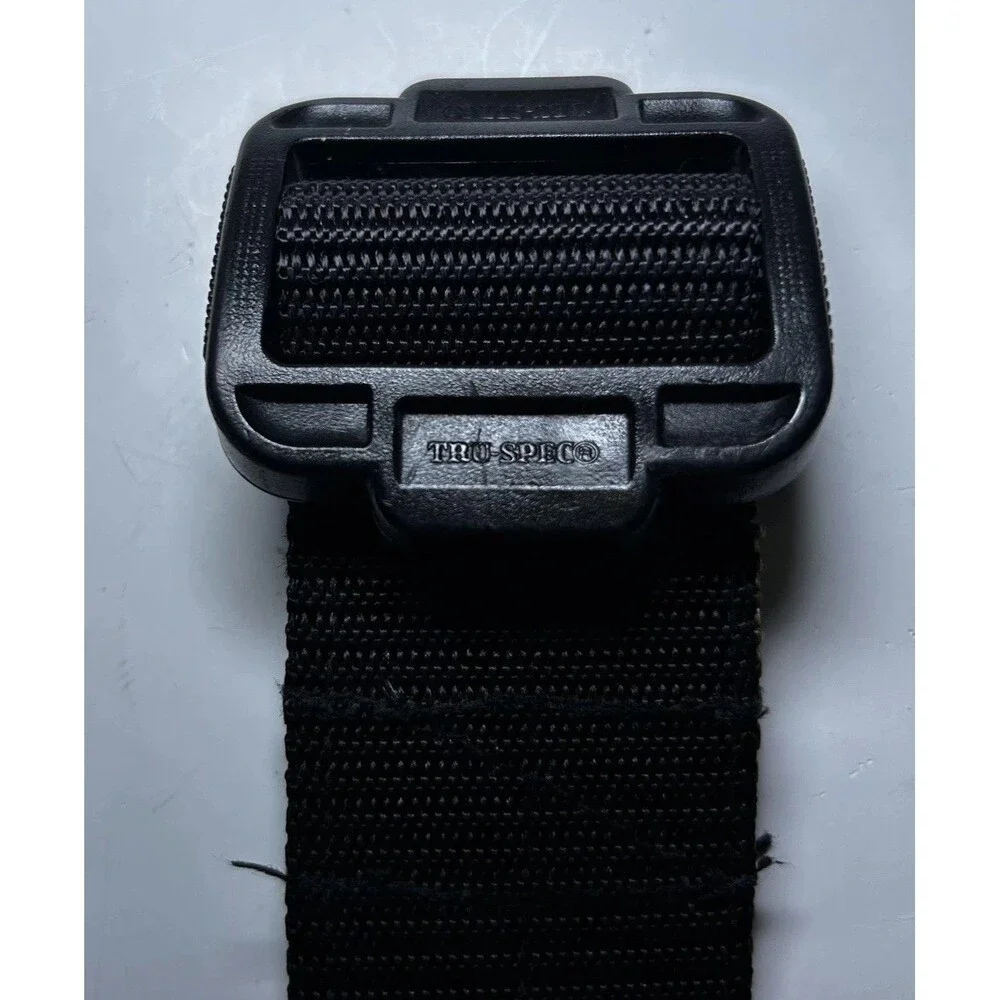 TRU-SPEC Black Nylon Duty Belt 3XL Tactical Web Gear Police Security Utility
